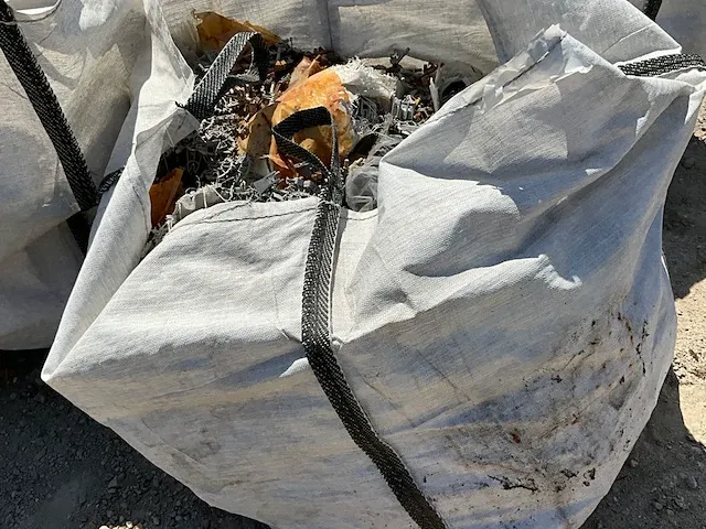 5 nylon bigbags inhoudende partij divers bevestigingsmateriaal - afbeelding 6 van  9