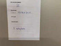 5 ophangkasten afm plm 128 x 40 x 60 cm - afbeelding 3 van  3