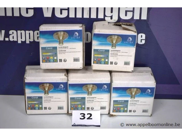 5 ophangstellen lucide coral - afbeelding 1 van  3