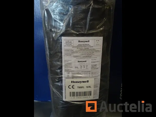 5 paar beschermende handschoenen tegen mechanische en chemische gevaren honeywell t950fl - afbeelding 1 van  3