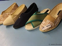 5 paar pantoffels belgische en italiaanse kwaliteit voor vrouwen maat ; 39 merk boco francesca en homes - afbeelding 1 van  1