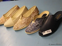 5 paar pantoffels belgische en italiaanse kwaliteit voor vrouwen maat ; 42 merk; homes modana en boko - afbeelding 1 van  1