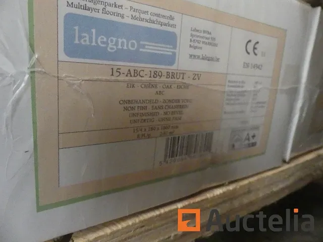 5 pakken lalegano parket ruw eiken - afbeelding 5 van  5