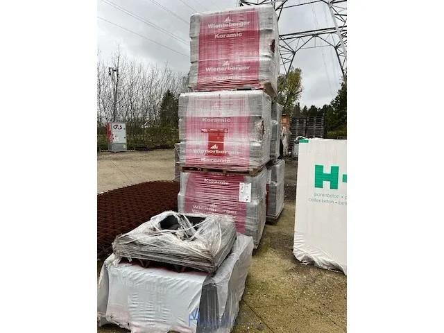 5 palletten stormpannen koramic - afbeelding 1 van  3