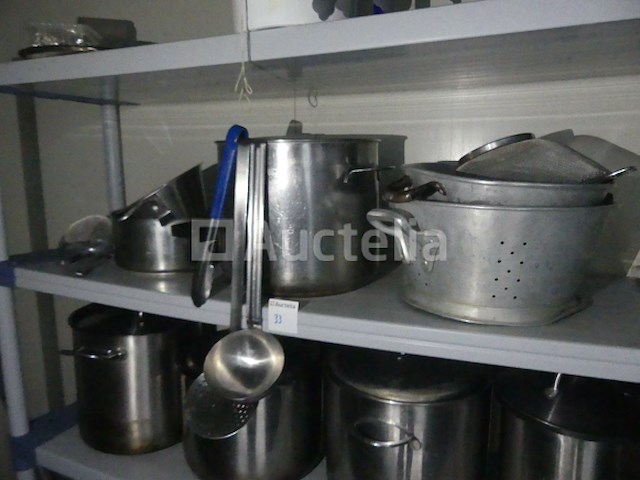 5 pannen, 2 zeven en keukengerei - afbeelding 3 van  5