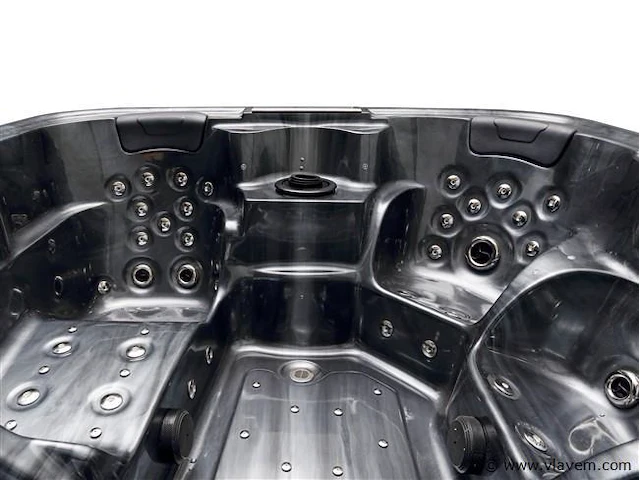 5 persoons outdoor spa 208x208 cm incl. 2 ligbedden - afbeelding 23 van  23