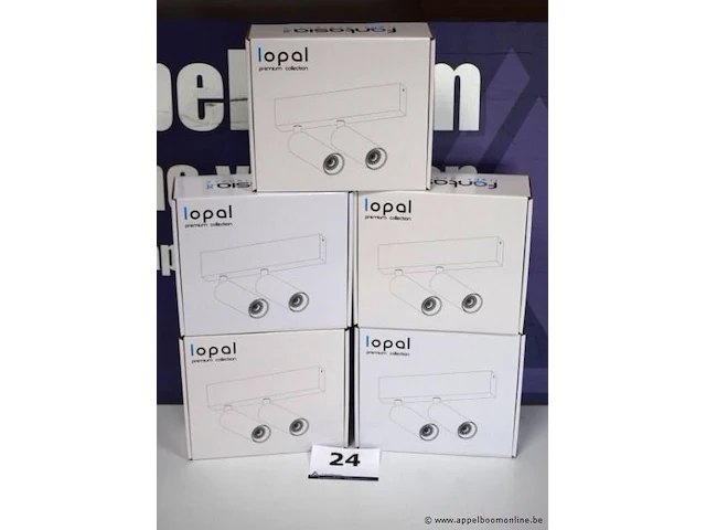 5 plafondlampen vv 2 led sports fantasia lopal - afbeelding 1 van  2