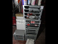 5 planken, krat voor opslag, 4 koffers - afbeelding 3 van  9