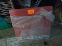 5 plexiglazen 60 x60 cm - afbeelding 1 van  2