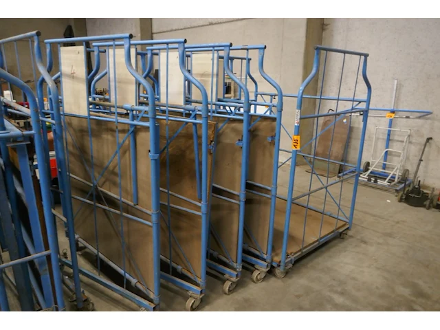 5 plooibare (meubel)transportkarren - afbeelding 1 van  5