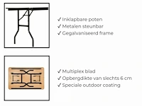 5 pro buffettafels 183 x 76 cm - afbeelding 5 van  5