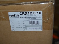 5 procab crx 12.0/10 10 meter 12 inputs audio kabels op haspel - afbeelding 4 van  5