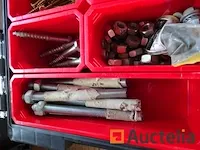 5 professionele koffers gevuld met bevestigingsmiddelen qbrick - afbeelding 5 van  37