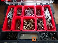 5 professionele koffers gevuld met bevestigingsmiddelen qbrick - afbeelding 18 van  37