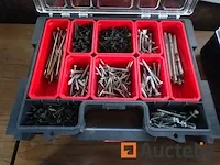 5 professionele koffers gevuld met bevestigingsmiddelen qbrick - afbeelding 12 van  37