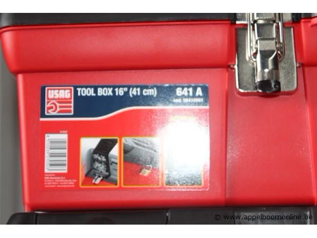 5 pvc gereedschapskoffers usag - afbeelding 2 van  2