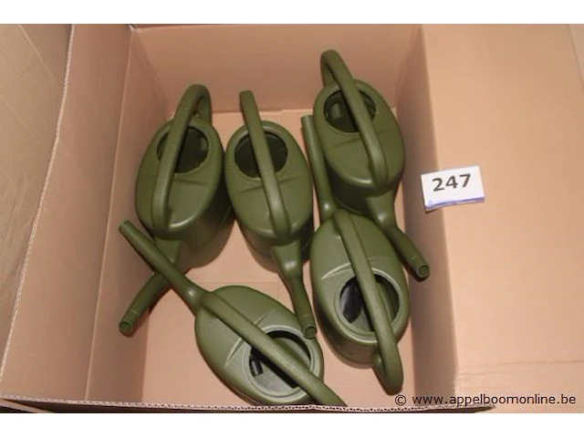 5 pvc gieters - afbeelding 1 van  1