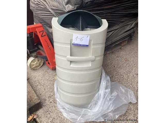 5 pvc vuilnisbakken - afbeelding 1 van  1