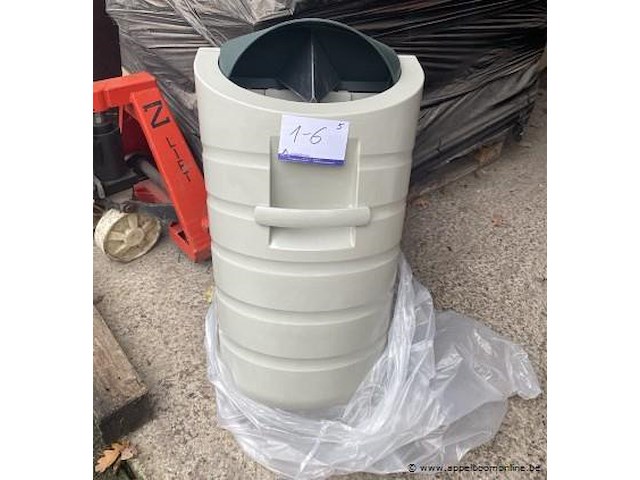 5 pvc vuilnisbakken - afbeelding 1 van  1