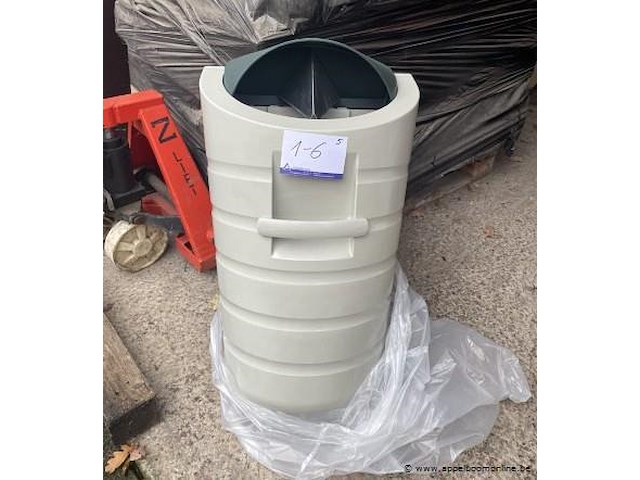 5 pvc vuilnisbakken - afbeelding 1 van  1