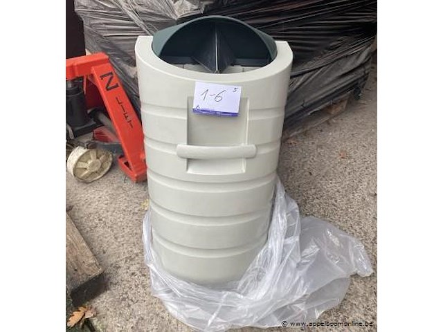 5 pvc vuilnisbakken - afbeelding 1 van  1