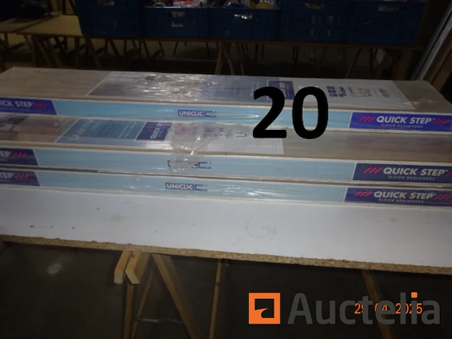 5 quick step boxen (+-9m²) - afbeelding 1 van  2