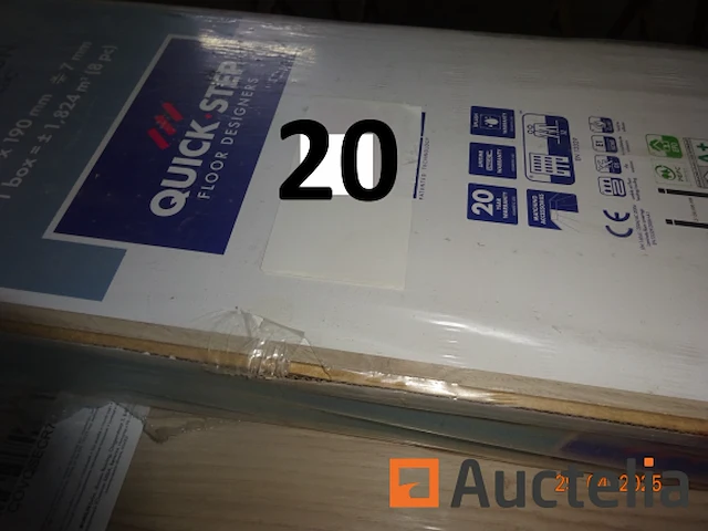 5 quick step boxen (+-9m²) - afbeelding 2 van  2