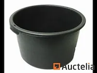 5 ronde cuvelles in pe 65 liter