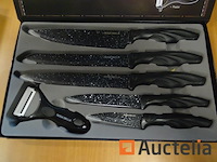 5 rosa bella professionele messensets - afbeelding 2 van  4