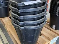 5 rubberen emmers - afbeelding 1 van  2