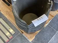 5 rubberen emmers - afbeelding 2 van  2