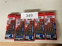 5 sets ijzer boren - afbeelding 1 van  6