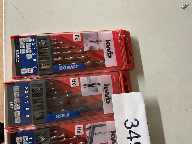 5 sets ijzer boren - afbeelding 2 van  6