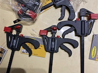 5 snelspan lijmklemmen 4 inch - afbeelding 2 van  2