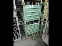 5 stapelbare metalen bakken - afbeelding 3 van  5