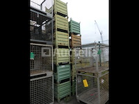 5 stapelbare metalen bakken - afbeelding 2 van  5