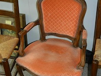 5 stoelen en ronde tafel - afbeelding 3 van  4