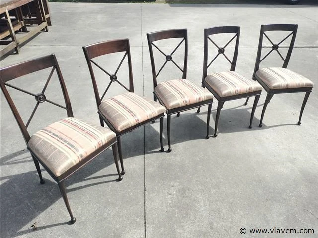 5 stoelen - afbeelding 1 van  1