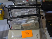 5 transparante reistoilettas + nagelvijlen e.a. - afbeelding 1 van  5