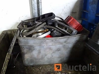 5 trays (carburateurs, remklauwen, diverse onderdelen) - afbeelding 3 van  12