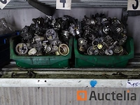 5 trays (carburateurs, remklauwen, diverse onderdelen) - afbeelding 5 van  12