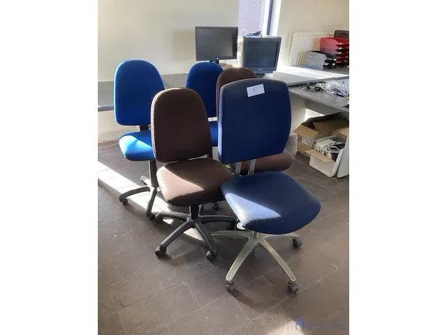 5 typistenstoelen - afbeelding 2 van  5