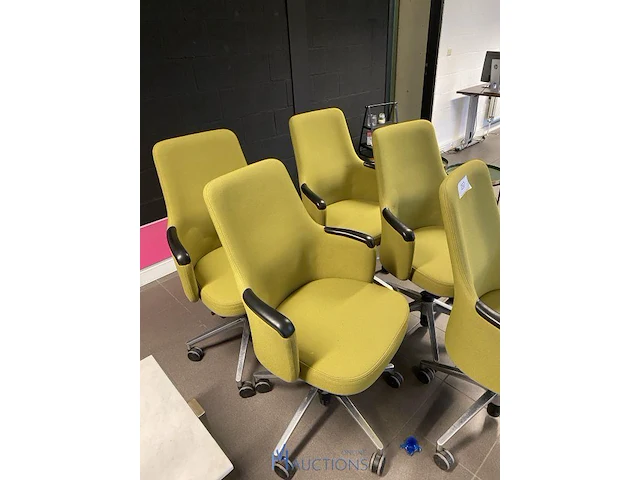 5 verrijdbare typistenstoelen - afbeelding 4 van  4
