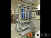 5 verwijderbare rekken