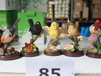 5 vogelbeeldjes - afbeelding 1 van  2