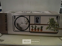 5 wandrekje met spiegel 50x10x19cm - afbeelding 1 van  4