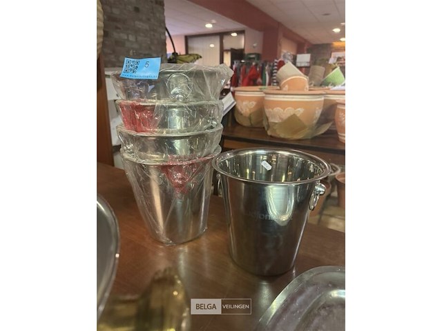 5 wijn koelers rvs - afbeelding 2 van  6