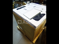 5 witte led vierkante plafondlampen 60 x 60 cm - afbeelding 6 van  7