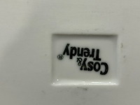 5 witte schalen - afbeelding 2 van  4