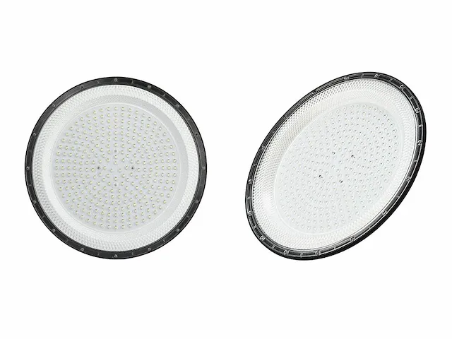 5 x 150w 3000k led ufo highbay slim waterdicht met lens - afbeelding 4 van  7